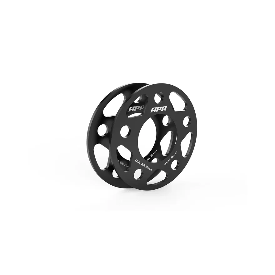 Spacers (Set of 2) - 66.5mm CB - 5mm Thick for Audi, Porsche and Volkswagen