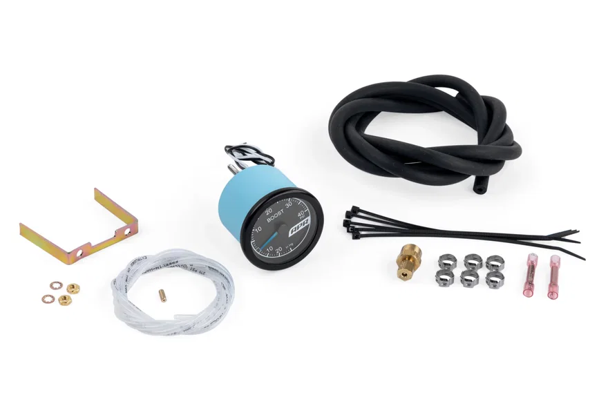 APR MS100146, Universal Mechanical Boost Gauge System (Blue)