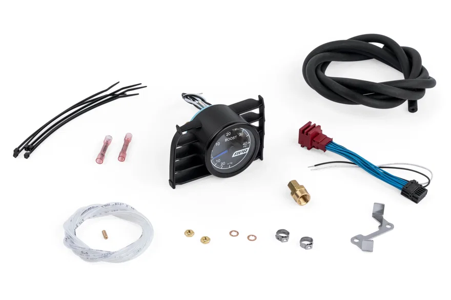 APR MS100148, MK7 Mechanical Boost Gauge System (Blue) for Volkswagen