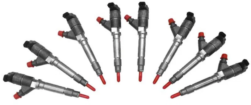 Exergy E01 10250, 04.5-05 Chevrolet Duramax 6.6L LLY Reman 150% Over Injector - Set of 8