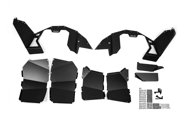 DV8 Offroad INFEND-08FB, 21-25 Ford Bronco Addictive Desert Designs Front Inner Fender Liners