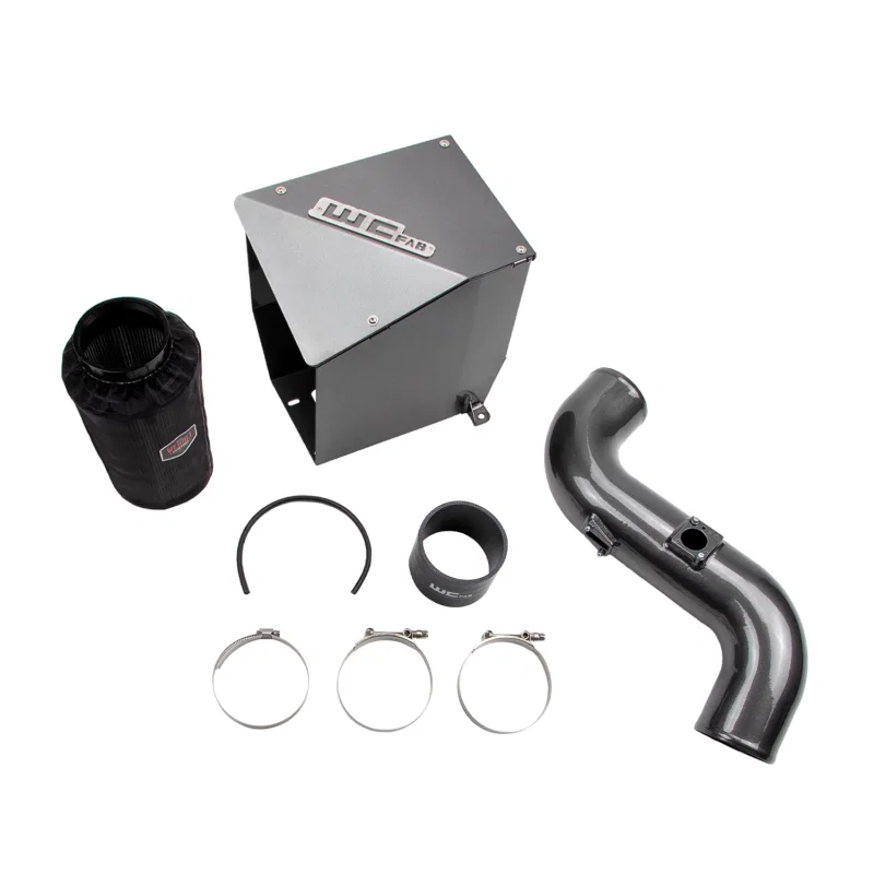 Wehrli WCF100194-CRO, 11-16 Chevrolet Duramax LML 4in. Intake Kit - Chevy Orange