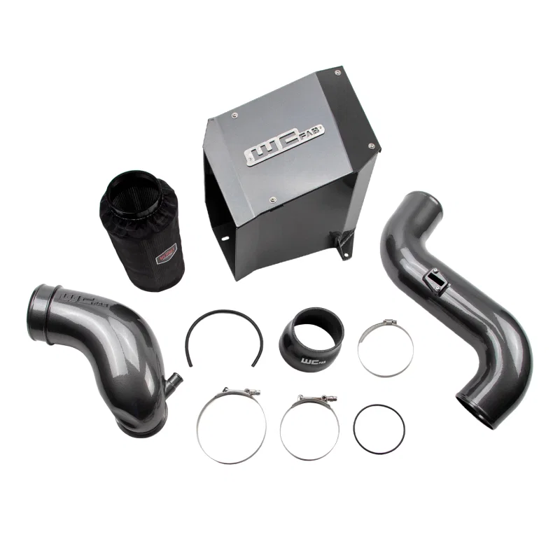 Wehrli WCF100303-IP, 2007.5-10 Chevrolet Duramax LMM 4in. Stage 2 Intake Kit - Illusion Purple