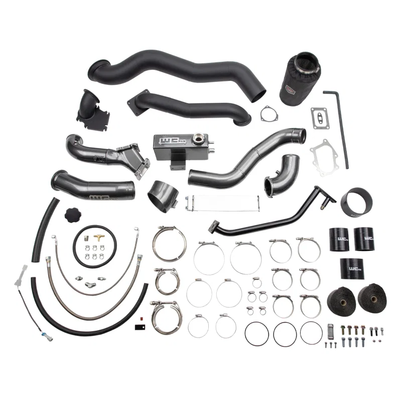 Wehrli WCF100570-IP, 01-04 GM Duramax LB7 Twin Turbo Kit S400/Stock - Illusion Purple