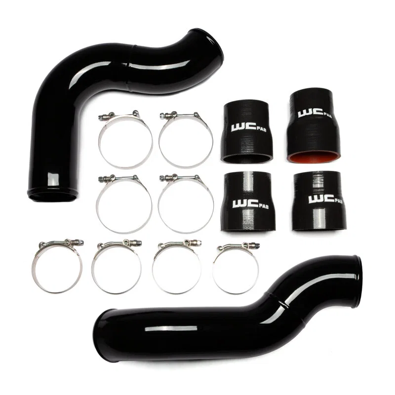 Wehrli WCF100874-FTB, 25-26 Cummins 6.7L High Flow Intake Bundle Kit Stage 1 - Fine Texture Black for Ram