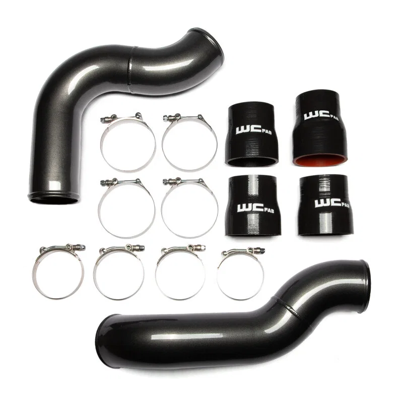 Wehrli WCF100874-GRY, 25-26 Cummins 6.7L High Flow Intake Bundle Kit Stage 1 - WCFab Grey for Ram