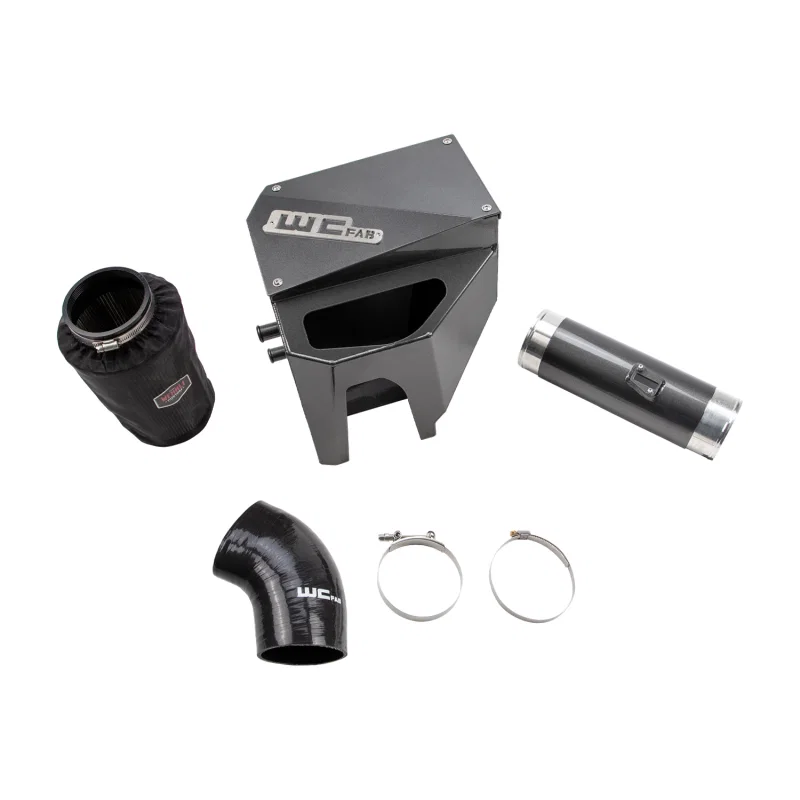 Wehrli WCF100282-IBB, 20-25 Ford Power Stroke 6.7L 4in Intake Kit - Illusion Blueberry
