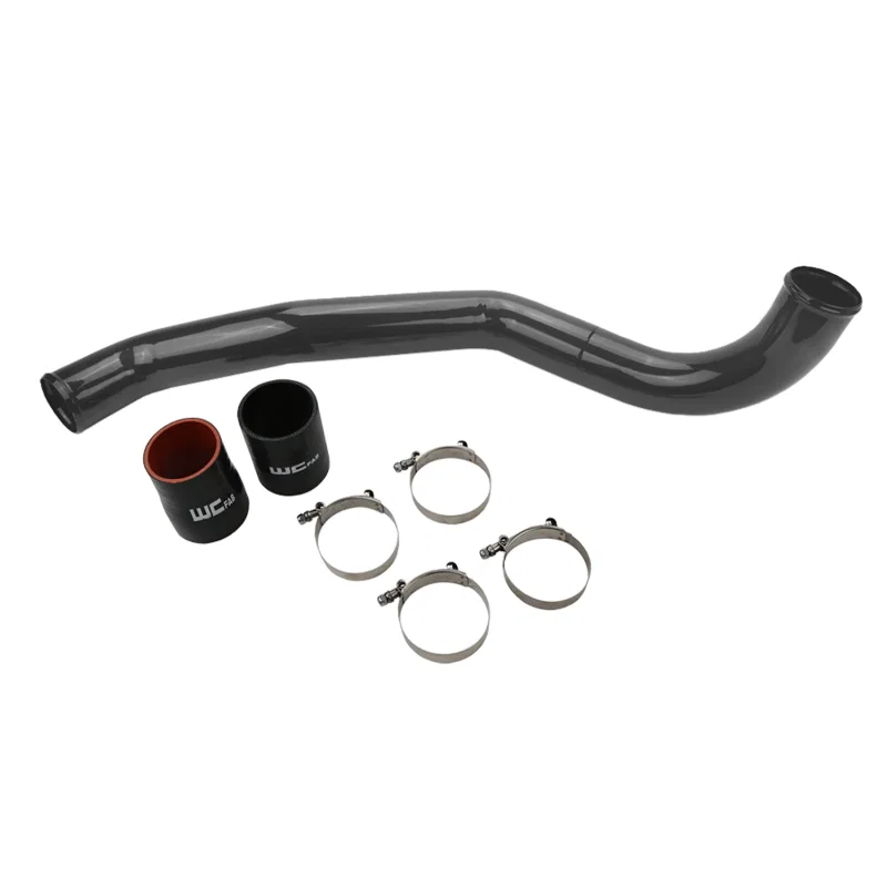 Wehrli WCF100708-BB, 17-19 Chevrolet 6.6L L5P Duramax Driver Side 3in Intercooler Pipe - Bengal Blue