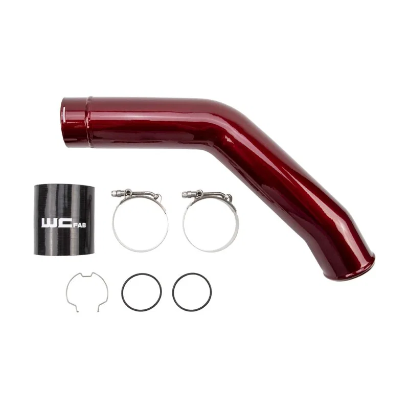 Wehrli WCF100316-BB, 15-24 Ford 6.7L Power Stroke 3in Hot Side Intercooler Pipe - Bengal Blue