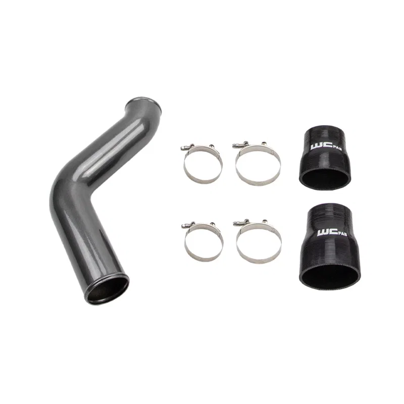 Wehrli WCF100204-SC, 19-24 Cummins 6.7L Passenger (Hot) Side 3.5in Intercooler Pipe - Sparkle Copper for Ram