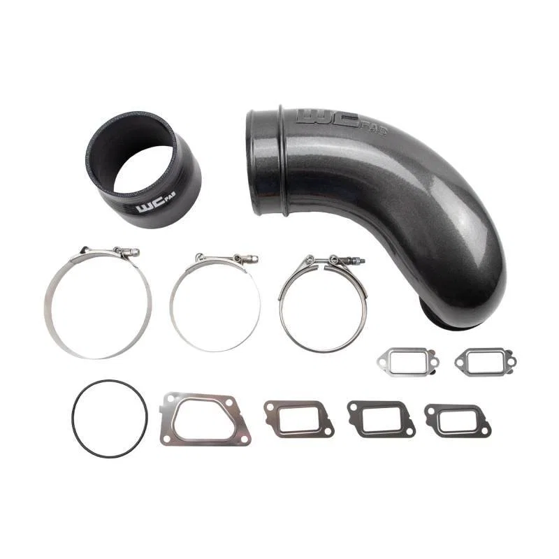 Wehrli WCF100417-IP, 11-16 Duramax LML 5in. Intake Horn Kit - Illusion Purple