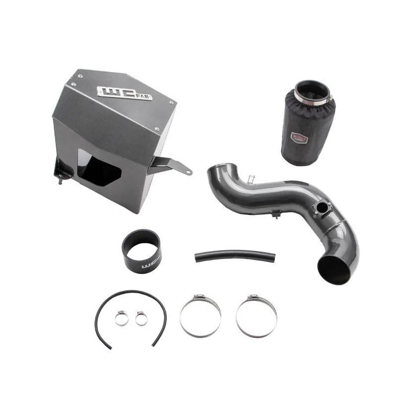 Wehrli WCF100875-GW, 10-12 6.7L Cummins 4in. Intake Kit - Gloss White