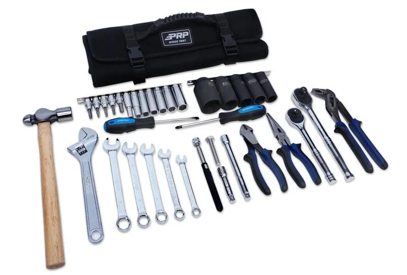 PRP Seats E132, Kawasaki KRX Roll Up Tool Bag w/ 35pc Tool Kit