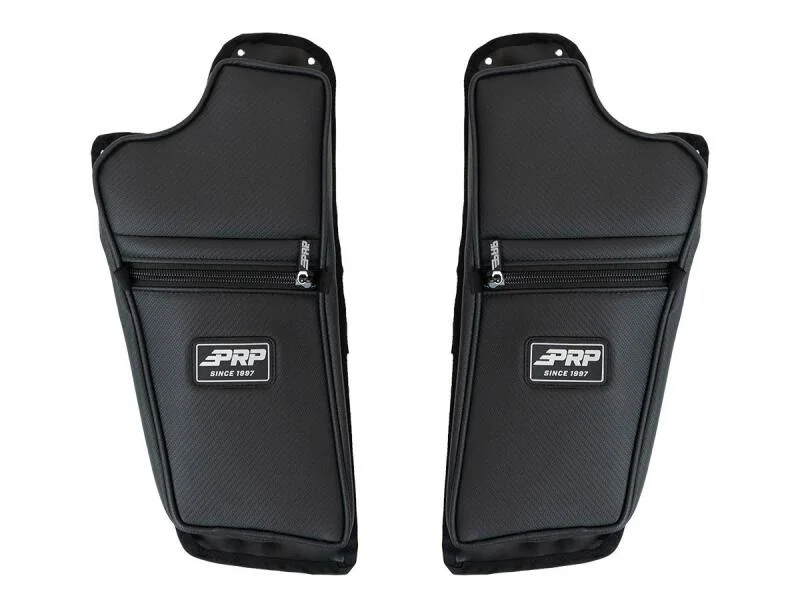 PRP Seats E118-210, 2016+ Polaris General Front Lower Door Bags w/Knee Pad - Pair