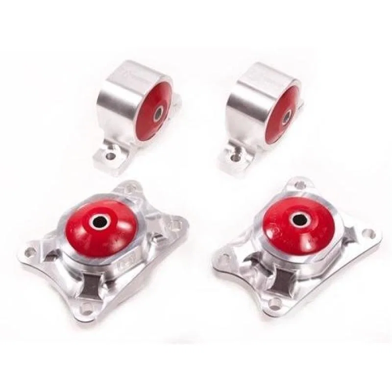 Innovative Mounts B90755-75A-BA, 00-09 Honda S2000 F-Series Black Aluminum Mounts 75A Bushings Billet Rear Diff Mounts