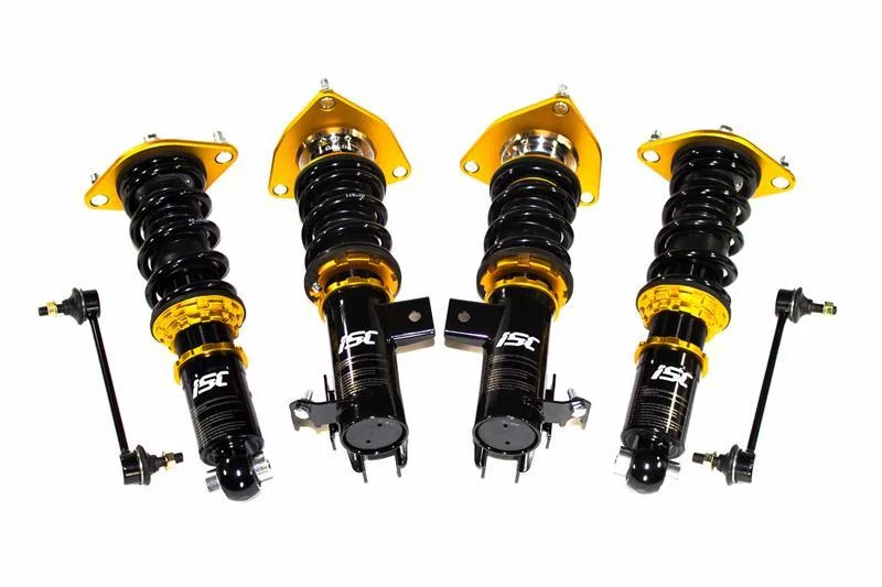 ISC Suspension B003-1-T, 00-05 BMW 320/323/325/328/330 N1 Coilovers - Track/Race