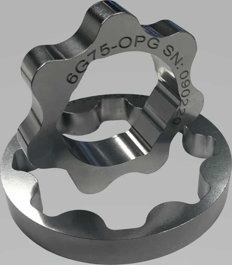 Boundary 6G75-OPG-M, Mitsubishi 6G75 V6 Engine 3.8L High Flow Billet Oil Pump Gear MartenWear Treated