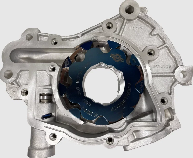 Boundary CM-S3-R3, 2024+ Ford Coyote V8 Billet Dual Rotor Gear Treated Oil Pump Assembly w/ Billet Back Plate