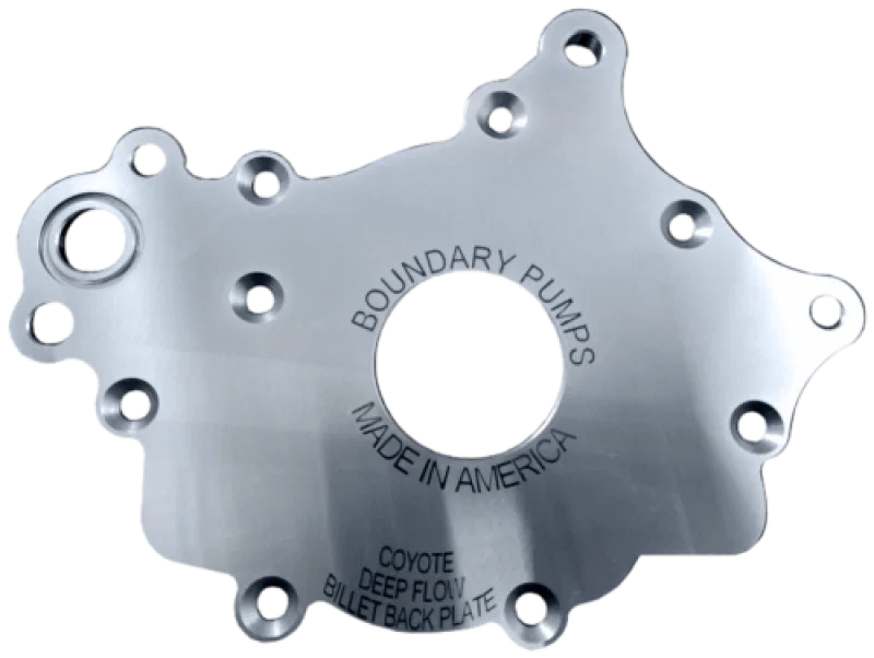 Boundary CM-S1-BBP, 11-17 Ford Coyote Mustang GT/F150 V8 Oil Pump Assembly w/Billet Back Plate