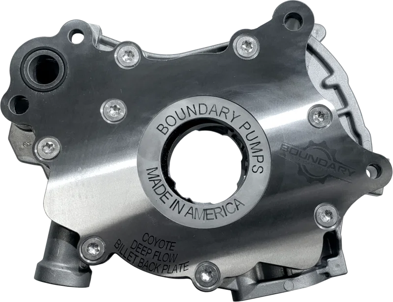 Boundary CM-S1-BBP-M, 11-17 Ford Mustang F150 5.0L Coyote MartenWear Oil Pump Assembly w/Billet Back Plate
