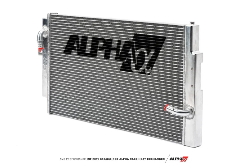 AMS ALP.28.02.0004-1, Performance Infiniti 17+ Q60 / 16+ Q50 3.0TT VR30 Alpha Race Heat Exchanger