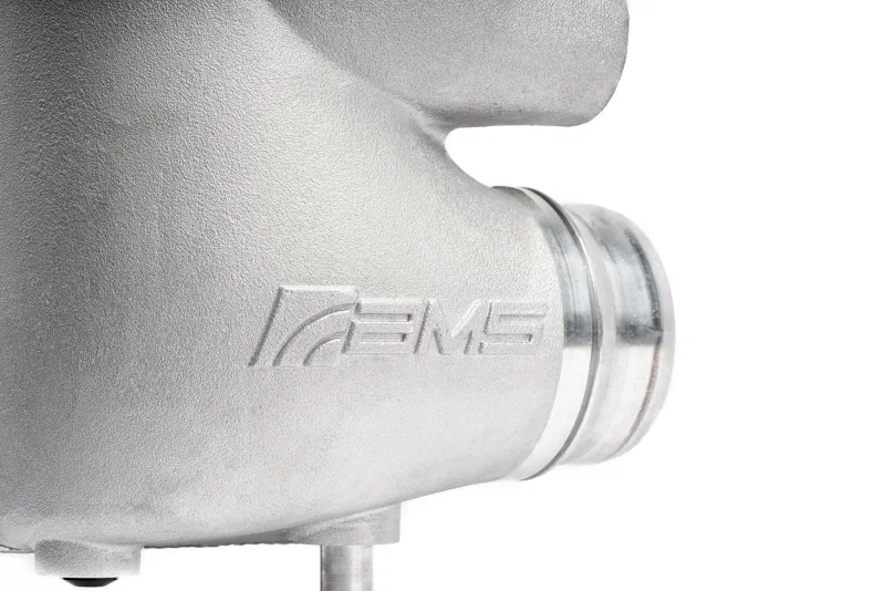 AMS AMS.55.09.0001-2, Performance 2015+ Ford F-150 & Raptor 2.7L/3.5L EcoBoost Stock Loc Intercooler (Silver w/o Logo)