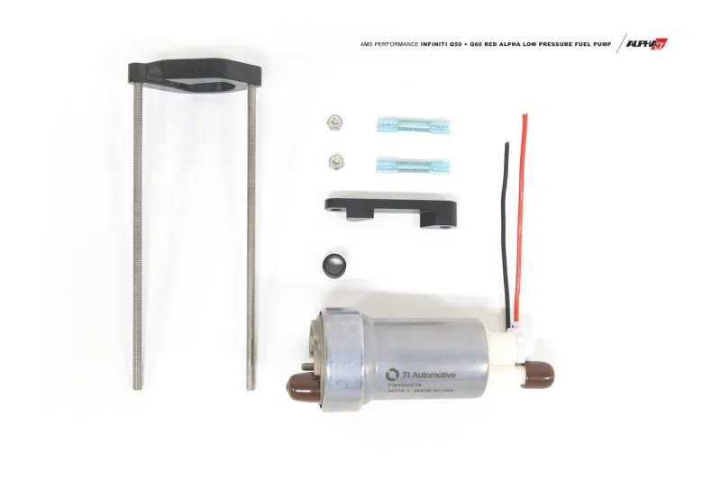 AMS ALP.28.07.0002-1, Performance 2016+ Infiniti Q50 / 2017+ Infiniti Q60 Alpha Low Pressure Fuel Pump Upgrade Kit