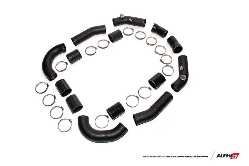 AMS ALP.07.09.0006-5, Performance 2009+ Nissan R35 GT-R Alpha Upper Intercooler Piping