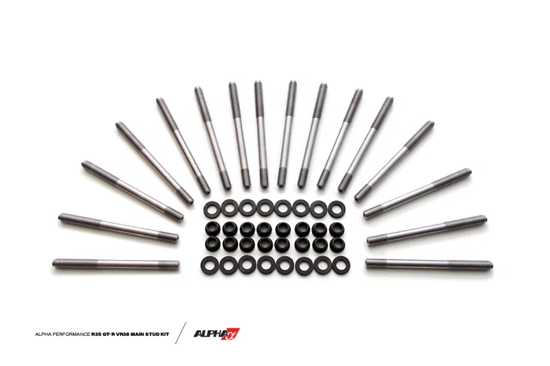 AMS ALP.07.04.0009-1, Performance 2009+ Nissan GT-R R35 Alpha Main Stud Kit