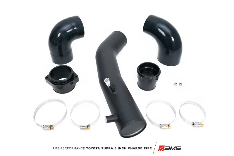 AMS AMS.38.09.0001-1, Performance 2020+ Toyota Supra A90 Aluminum 3in Charge Pipe Kit