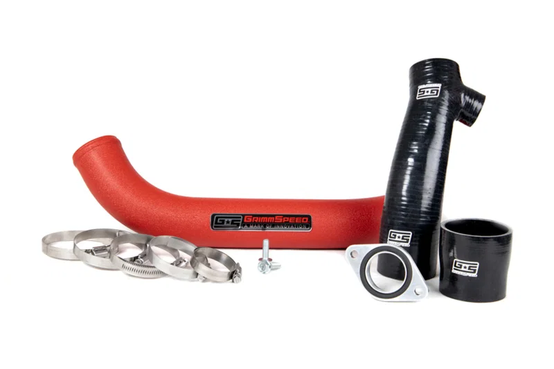 GrimmSpeed GRM090250, 15-21 Subaru WRX TMIC Charge Pipe Kit - Red