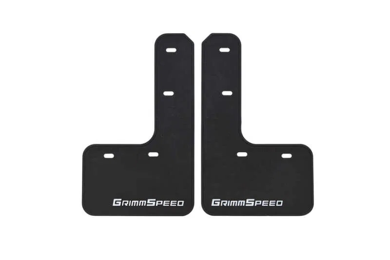 GrimmSpeed GRM.1021.1.WHT, 15-21 Subaru WRX/STI Mudflaps - Black w/ Red Lettering for Mercedes-Benz