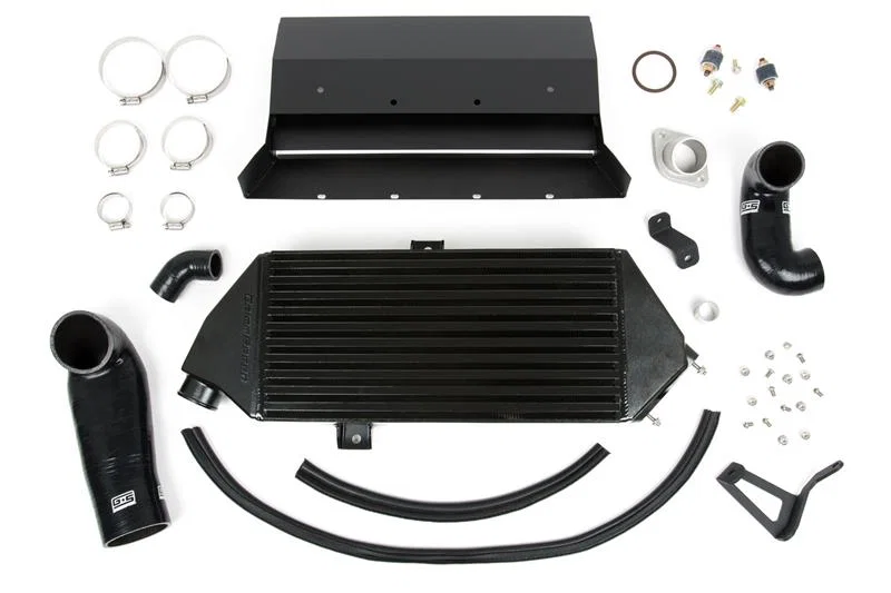 GrimmSpeed GRM090044, 08-14 Subaru WRX Top Mount Intercooler - Black