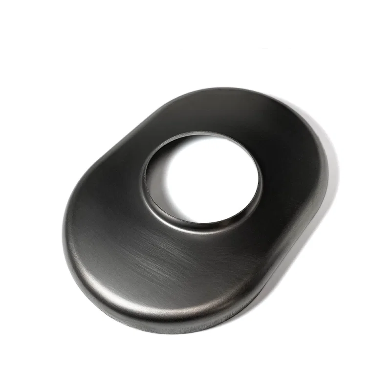 Ticon 114-07603-3000, Industries 3in Titanium Oval Muffler End Cap - 6in x 9in Body