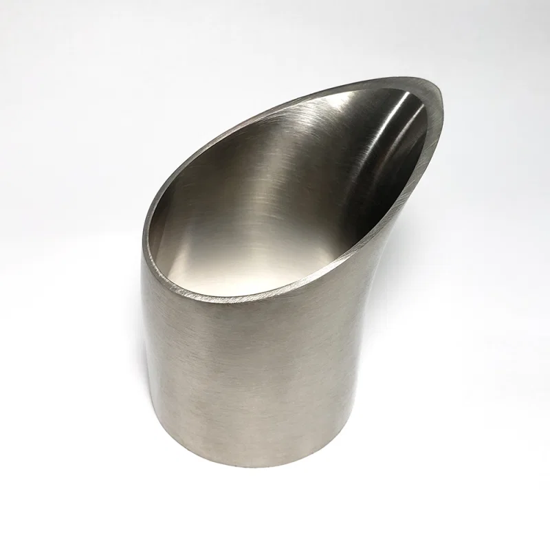 Ticon 903-03631-1000, Industries SS304 2.5in Teardrop Exhaust Tip - Sequence Manufacturing