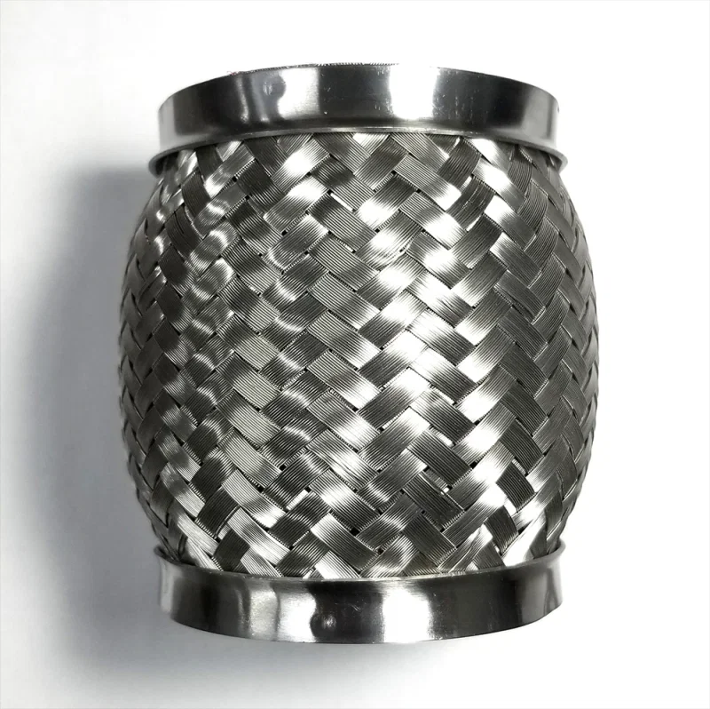 Stainless Bros 612-10208-1000, 4.0in x 8in OAL 304SS Flex Joint w/ Interlock Liner