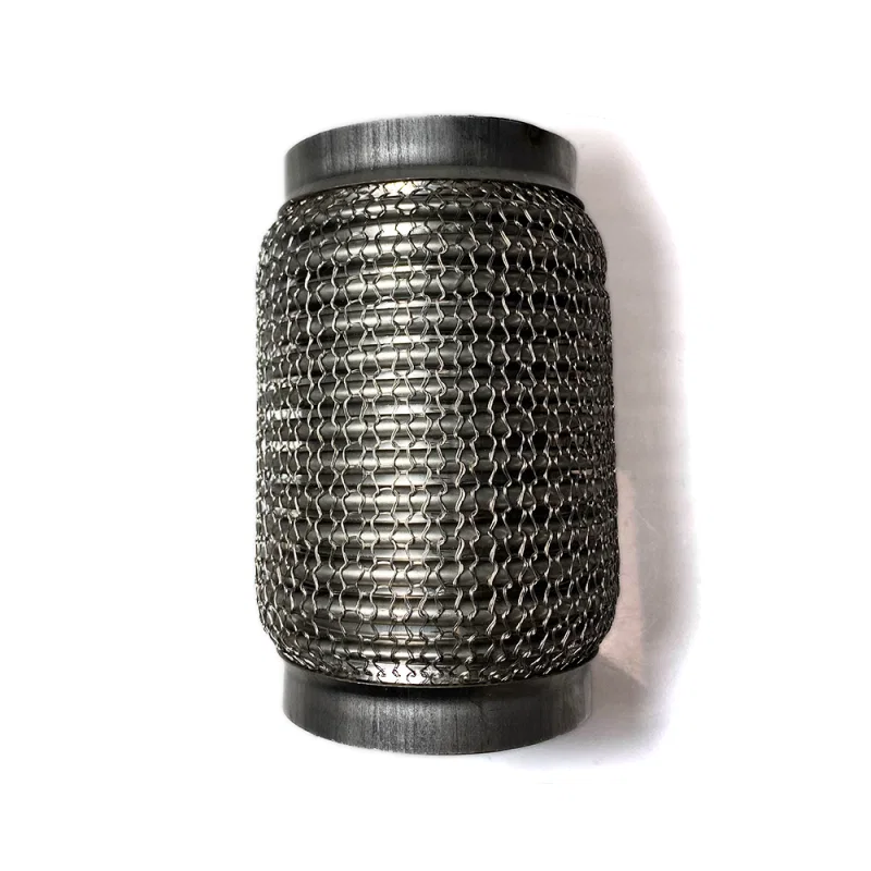 Stainless Bros 612-07606-2000, 3in x 6in OAL 304SS Flex Joint w/ Interlock Liner - Light Braid