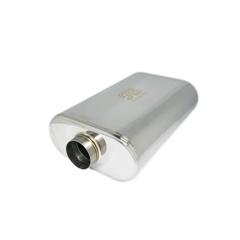 Stainless Bros 616-07623-0200, 3in x 17.0in OAL Lightweight Muffler - Matte Finish
