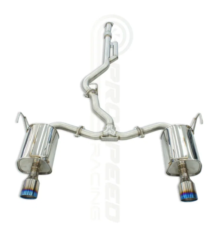 Invidia HS22SVGQD1RT, Subaru WRX VN 22+ (Wagon) Q300 Cat Back Exhaust w/TI Rolled Tips (MOQ of 10 Needed)