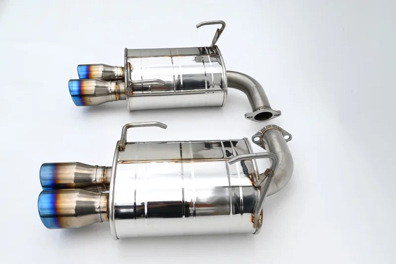 Invidia HS22SW4AQ4RTL, 22+ Subaru WRX Q300 3.5in. Rolled Dual Wall Titanium Tip Axle-back Exhaust