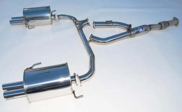 Invidia HS05SL1GT3, 05+ Subaru Legacy GT Stainless Steel Quad Tip Cat-back Exhaust