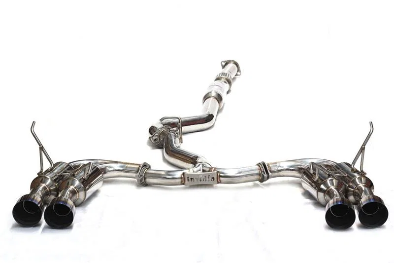 Invidia HS12SST7GM1SS, 12+ Subaru BR-Z/FR-S Gemini/R400 Single Layer Stainless Steel Tip Cat-back Exhaust