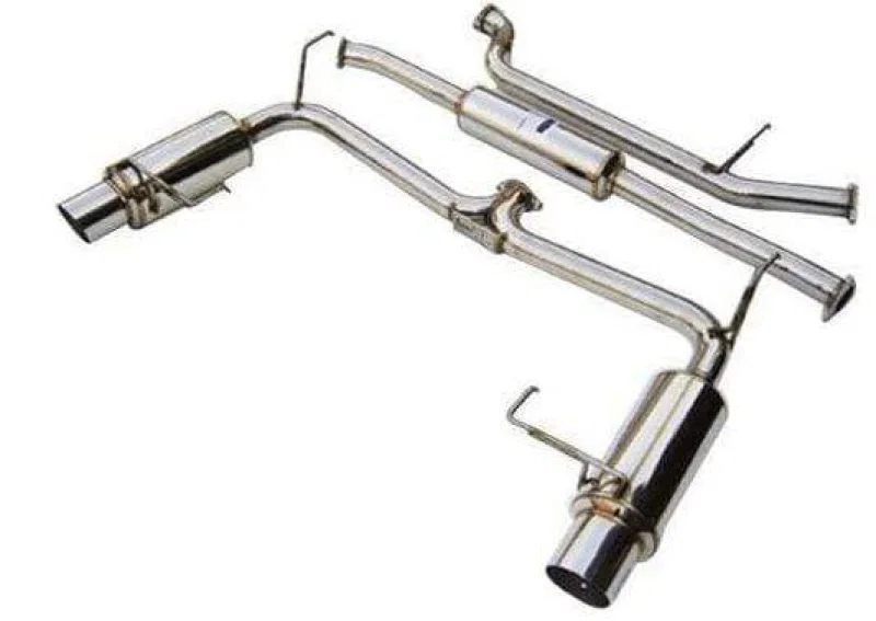 Invidia HS98HA6GTP2, 98-01 Honda Accord 6 CYL 2DR 60mm (101mm tip) Cat-back Exhaust