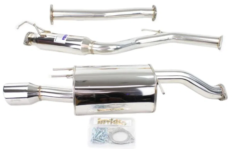 Invidia HS14HC2G3S, 14-15 Honda Civic Si K24 Coupe Q300 Rolled Stainless Steel Tip Cat-back Exhaust