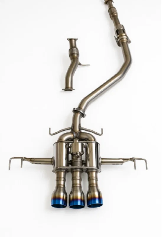 Invidia HS23AISFGM3STL, 24+ Acura Integra Type-S DE5 R400 Cat-Back Exhaust system - Single Layer Titanium Tips
