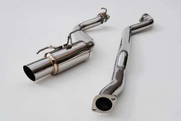 Invidia HS08SW5GTR, 08+ WRX Hatch RACING Stainless Steel Tip Cat-back Exhaust