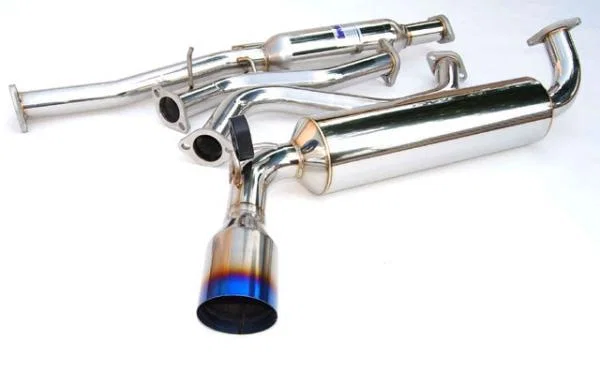 Invidia HS88HC3GTT, 88-91 Civic EF9 3DR 60mm (101mm tip) Titanium Tip Cat-back Exhaust