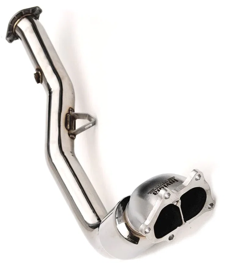 Invidia HS05SW1DOC, 02-07 Subaru Impreza WRX/STI High Flow Catted Downpipe w/ Extra 02 Bung