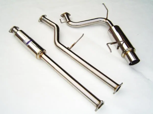 Invidia HS98HA4GTP, 98-01 Honda Accord 4 CYL 4DR 60mm (101mm tip) Catback Exhaust
