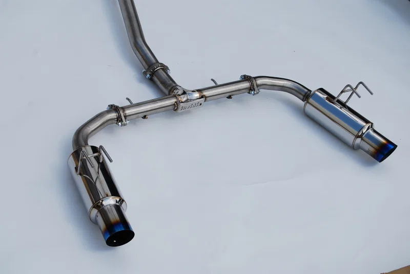 Invidia HS22HS4GD1STL, 2022+ Honda Civic Si (1.5T) 70mm N1 Cat Back Exhaust - Burnt Titanium Tips